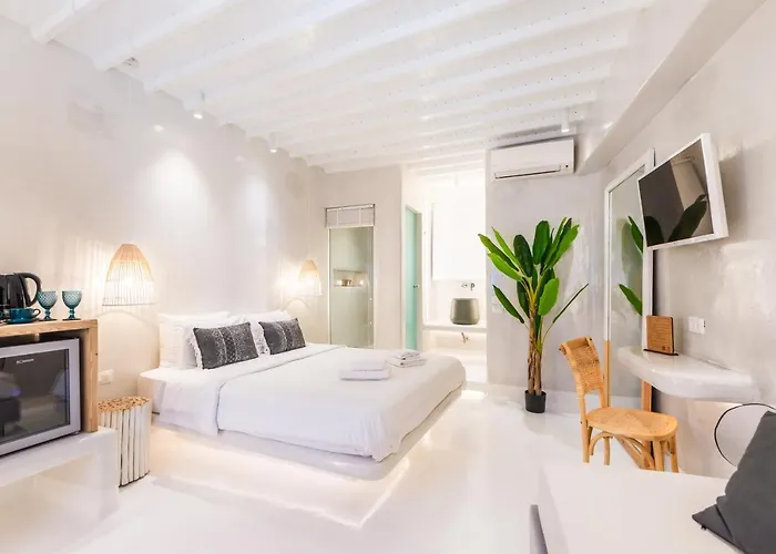 Anastasia's Visage Ii Stylish Center Mykonos Mykonos Town