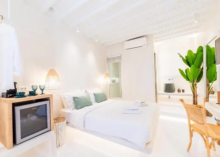 Anastasia's Visage Ii Stylish Center Mykonos Apartment Mykonos Town