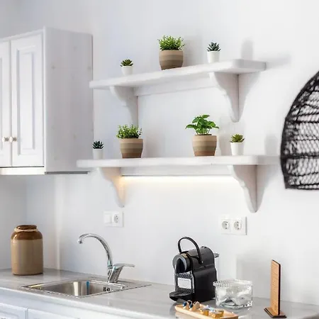 Апартаменты Anastasia's Visage Ii Stylish Center Mykonos *